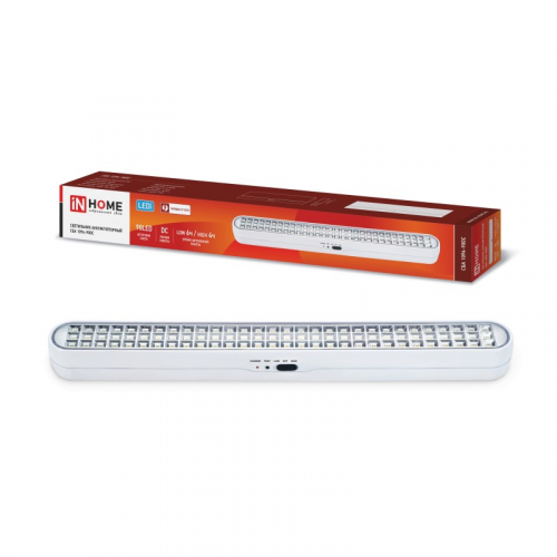 Светильник светодиодный аварийный СБА 1094-90DC 90LED 2.0Ah lithium battery DC IN HOME, цена за 1 шт