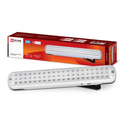Светильник светодиодный аварийный СБА 1093С-90DC 90LED Li-ion DC IN HOME, цена за 1 шт