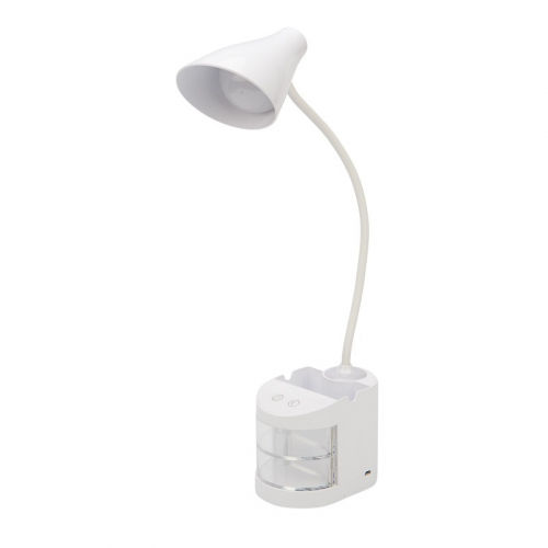 Светильник настольный REXANT Click Shift с ночником, на основании, LED, 6 Вт, 4000 К, диммируемый 3 ступени, заряжаемый (автономный режим 3 часа), цена за 1 шт