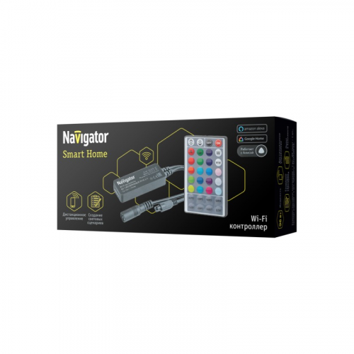 Контроллер Navigator 14 503 ND-CWIFIRGBW96IR-IP20-12V, цена за 1 шт