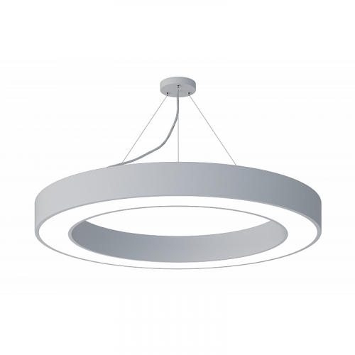 SPO-134-W-40K-056 Светильник LED ЭРА Geometria SPO-134-W-40K-056 Ring 56Вт 4000К 4200Лм IP40 800*800*80 белый подвесной, цена за 1 шт