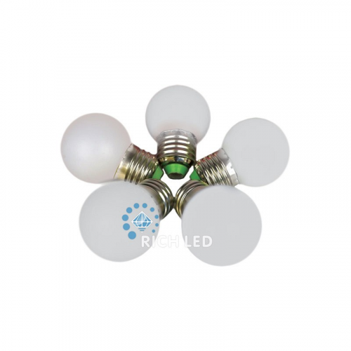 Лампа для Белт-лайта Rich LED, 24В, 2 Вт, цоколь Е27, d=45 мм, белый, цена за 1 шт