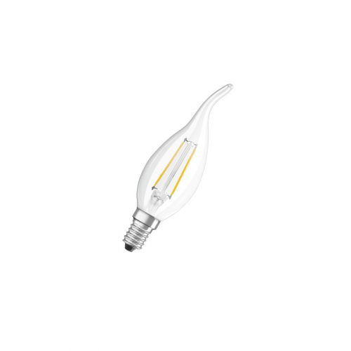 FIL LSCL BA60 5W/840 230V CL E14 600lm - LED лампа свеча на ветру OSRAM (LEDVANCE), цена за 1 шт