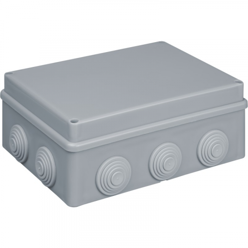 Коробка Navigator 93 409 NSS-DB-190-140-70-10-GR распаячная открытого монтажа, цена за 1 шт