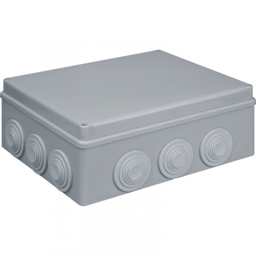 Коробка Navigator 93 410 NSS-DB-240-190-90-12-GR распаячная открытого монтажа, цена за 1 шт
