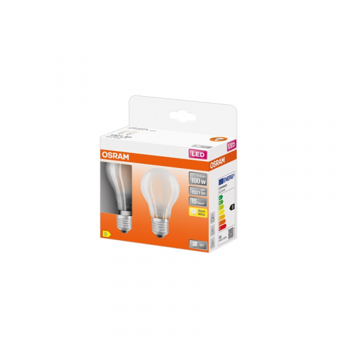 LEDSCLA100 10W/827 230VGL FR E27 Экопак1X2лампы OSRAM - филамент лампа (LEDVANCE), цена за 1 шт