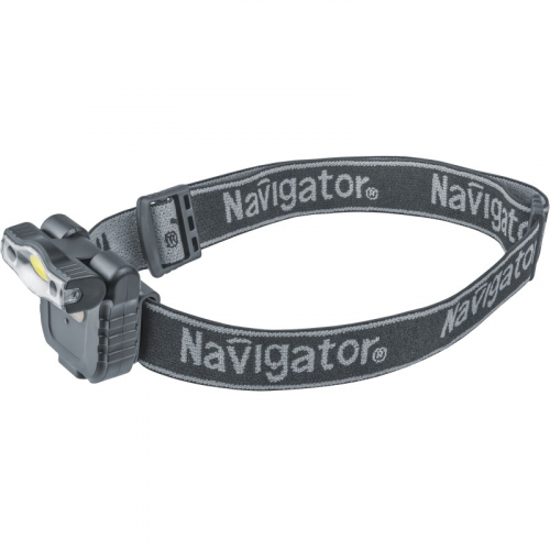 Фонарь Navigator 93 190 NPT-H27-ACCU налоб. 1COB LED 3Вт 1реж. Li-pol 0,5Ач, цена за 1 шт