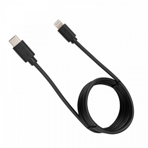 Кабель Type-C – Lightning для Apple, 3A, 1м, ПВХ, черный REXANT, цена за 1 шт