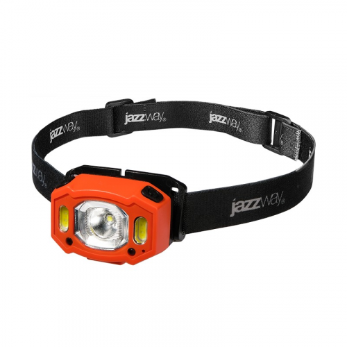 Налобные фонари / Фонарь JAZZway AccuH3-L5W-og (оранж.) (5036673), цена за 1 шт