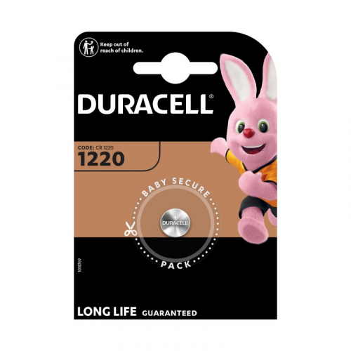 5007770 Батарейки Duracell 5007991 1220-1BL литиевая 3v 1шт., цена за 1 шт