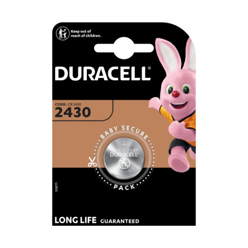 5007774 Батарейки Duracell 5007994 2430-1BL литиевая 3v 1шт., цена за 1 шт