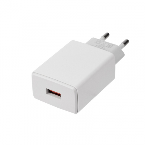 Сетевое зарядное устройство для iPhone/iPad REXANT USB, 5V, 2.1 A, белое, цена за 1 шт