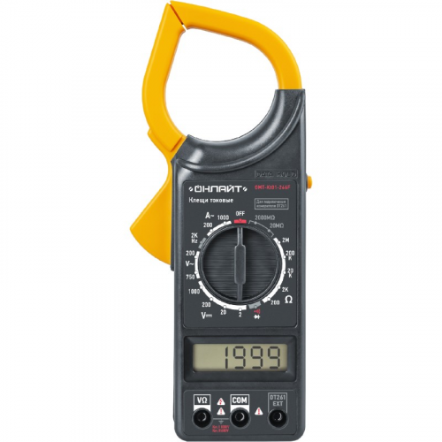 Клещи токовые ОНЛАЙТ 82 979 OMT-Kt01-266F (266F), цена за 1 шт