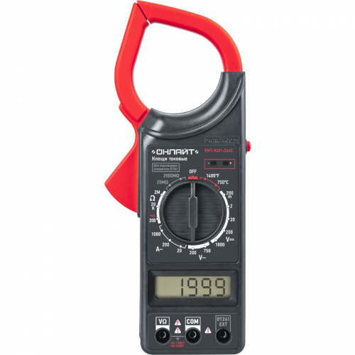 Клещи токовые ОНЛАЙТ 82 980 OMT-Kt01-266C (266C), цена за 1 шт