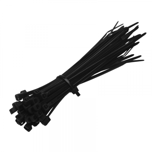 30280 3 Хомут кабельный, нейлоновый, 350x4,8мм, черная, 100шт., 30280 3, duwi, цена за 1 шт