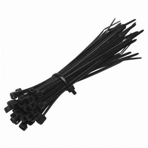 30258 2 Хомут кабельный, нейлоновый, 120x2,5мм, черная, 100шт., 30258 2, duwi., цена за 1 шт