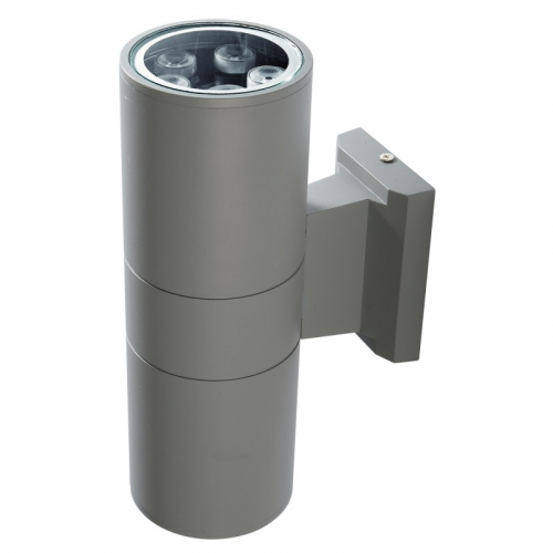 Фасадный светильник Архитектурное освещение / PWL - 26090/30D 2x5w 6500K GR (новый) IP65 230V/50Hz Jazzway (1018601B), цена за 1 шт