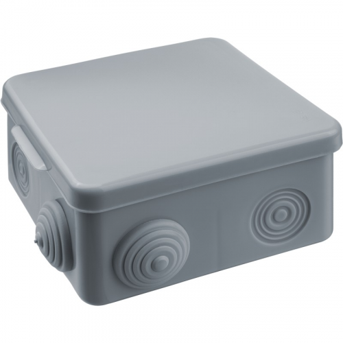 Коробка Navigator 93 248 NSS-DB-100-100-50-8-GR распаячная открытого монтажа, цена за 1 шт