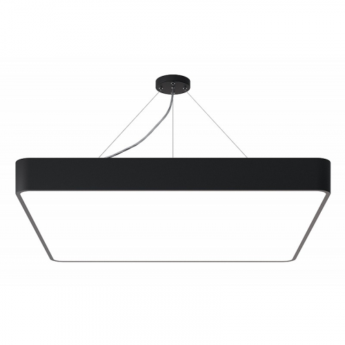 SPO-164-B-40K-110 Светильник LED ЭРА Geometria SPO-164-B-40K-110 Quadro 110Вт 4000К 17300Лм IP40 800х800х80 мм черный подвесной, цена за 1 шт