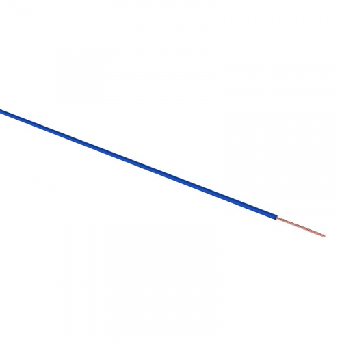 Провод ПГВА 1х2.50 мм², синий, бухта 100м REXANT, цена за 1 бухта