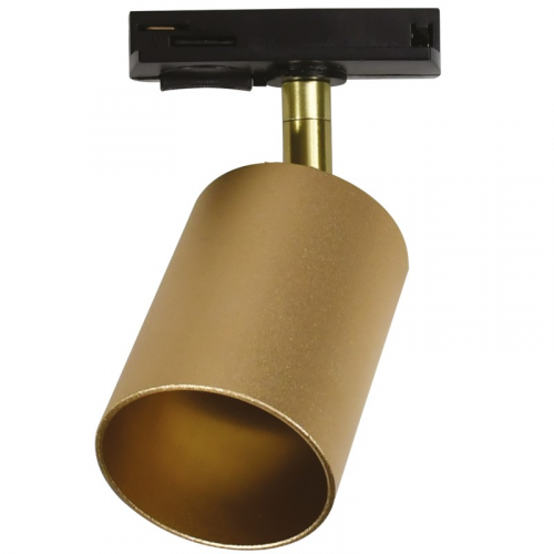 Однофазный трековый светильник PTR 26 GU10 SG (матовое золото) 230V IP20 Jazzway, цена за 1 шт