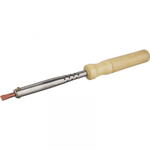Паяльник ОНЛАЙТ 90 199 OSE-Pes05-120W-CP (дерево, клин прямой), цена за 1 шт