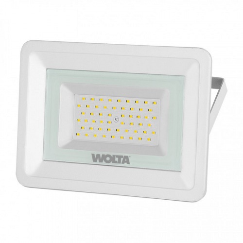 Светодиодный прожектор WOLTA WFL-50W/06W 50Вт 5700К IP65 4500лм белый, цена за 1 шт