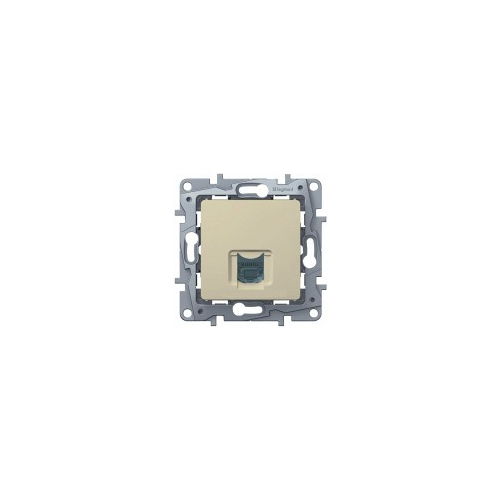 672341 Розетка RJ 45 UTP кат.5е один выход Legrand Etika (Сл. Кость), цена за 1 шт