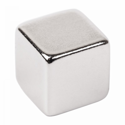 Неодимовый магнит куб 10*10*10мм сцепление 4,5 кг (Упаковка 2 шт) Rexant, цена за 1 упак