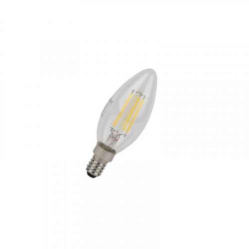LED STAR CL B40 4W/840 220-240V FIL CL E14 470lm - LED лампа свеча OSRAM (LEDVANCE), цена за 1 шт
