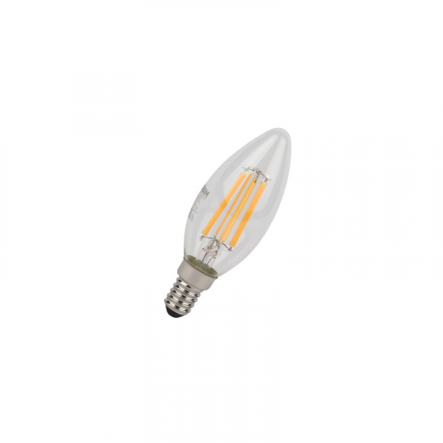 LED STAR CL B75 6W/827 220-240V FIL CL E14 806lm - LED лампа свеча OSRAM (LEDVANCE), цена за 1 шт