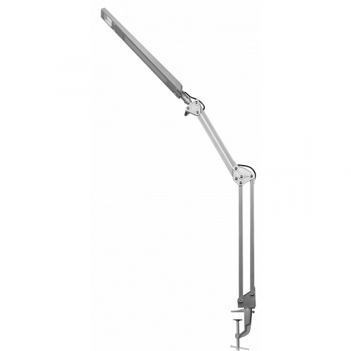 Camelion KD-821 C03 серебро LED (Св-к наст.,8 Вт, 230В, 2 ур.ярк,350лм, струбцина), цена за 1 шт