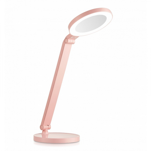 Camelion KD-824 C14 розовый LED (Свет-к,9 Вт,230В, сенс, рег.ярк и цвет.темп.,с зеркалом), цена за 1 шт