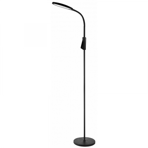 Camelion KD-836F C02 черный LED(Свет-к напольный, 13Вт, 230В,850лм,сенс.рег.ярк и цвет.темп.), цена за 1 шт