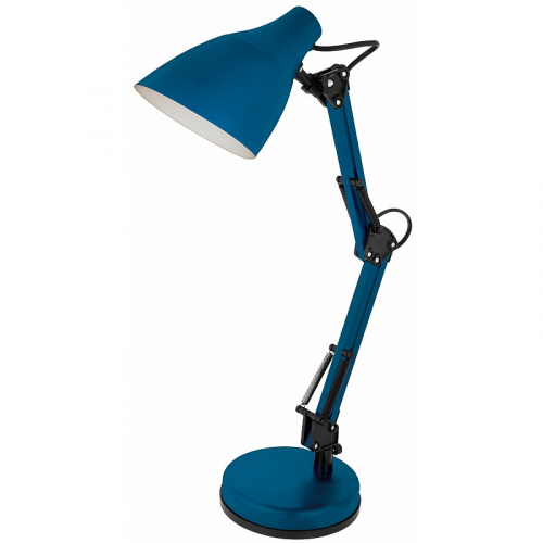 Camelion KD-331 C06 синий (Светильник настольный, 230V, 40W, E27), цена за 1 шт