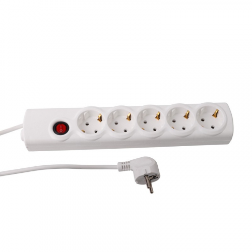 Volsten Spi 5x1,5-Z (Сетевой фильтр РВС16-005, 5 гн. 1,5 м., 10А, 2200 Вт.), цена за 1 шт