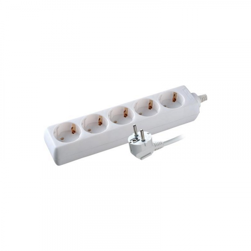 Volsten S 5x5-Z (э/удл., земля 5 гн. 5 м., 10А, 2200 Вт.), цена за 1 шт