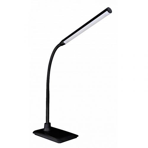 Camelion KD-792 C02 чёрный LED(Свет-к настольн.,6 Вт,230В, сенсорн.вкл-е, 4 ур. ярк,4000К), цена за 1 шт