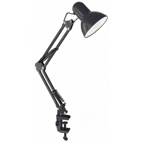 Ultraflash UF-312P С02 черный (Светильник настольный, 230В, 60Вт, E27, струбцина), цена за 1 шт