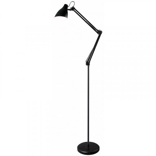 Camelion KD-332 C02 черный (Светильник напольный, торшер, 230V, 40W, E27), цена за 1 шт
