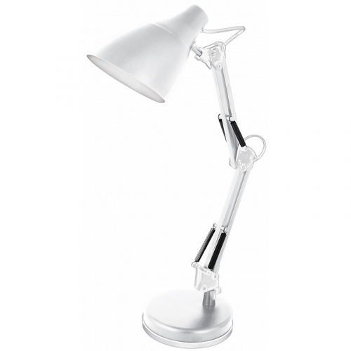 Camelion KD-331 C01 белый (Светильник настольный, 230V, 40W, E27), цена за 1 шт