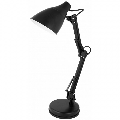 Camelion KD-331 C02 черный (Светильник настольный, 230V, 40W, E27), цена за 1 шт