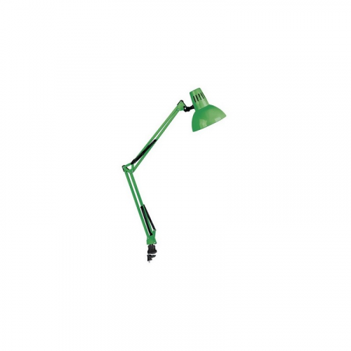 Camelion KD-312 C05 зелёный (Светильник настольный,230V 40Вт, E27), цена за 1 шт