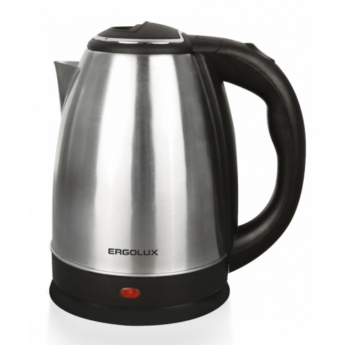 ERGOLUX ELX-KS05-C72 матово-черный ПРОМО (чайник нерж.сталь, 1.8л, 220-240В, 1600 Вт), цена за 1 шт