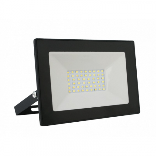 Ultraflash LFL-5001 C02 черный (LED SMD прожектор, 50 Вт, 230В, 6500К), цена за 1 шт