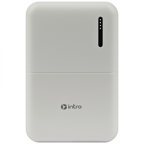 Power bank портативное зарядное устройство Intro ZX50 5000mAh белый, цена за 1 шт