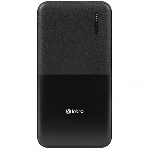 Power bank портативное зарядное устройство Intro ZX10 10000mAh черный, цена за 1 шт