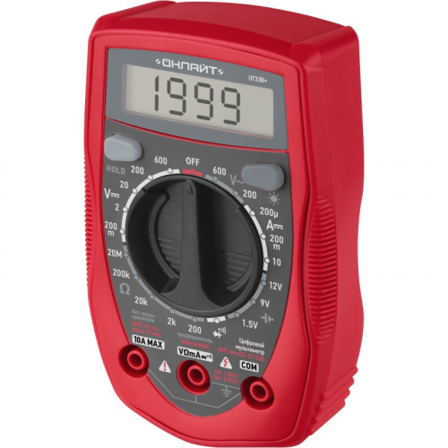 Мультиметр ОНЛАЙТ 90 229 OMT-Mm03-UT33B (UT33B+), цена за 1 шт