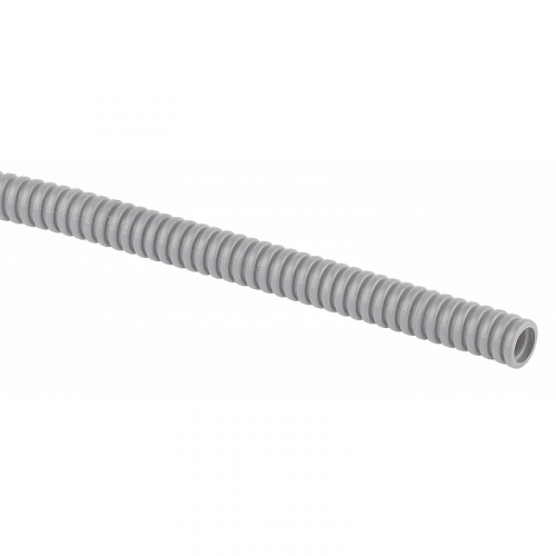 GOFR-40-25-PVC-T Труба гофрированная ПВХ ЭРА GOFR-40-25-PVC-T тяжелая серая d 40мм с зондом 25м, цена за 1 шт