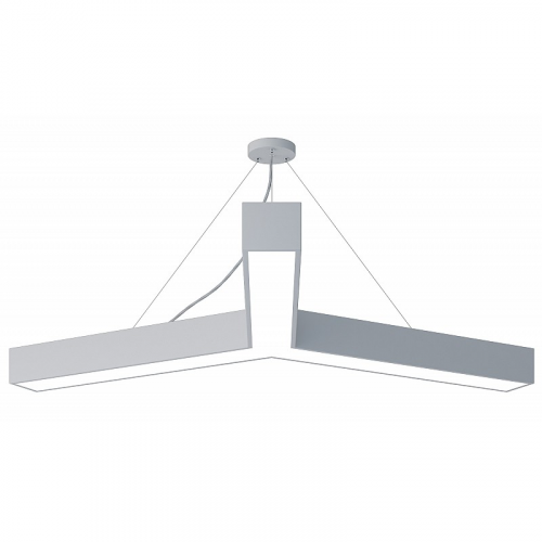 SPO-144-W-40K-066 Светильник LED ЭРА Geometria SPO-144-W-40K-066 Igrek 66Вт 4000К 4000Лм IP40 1200*1200*80 белый подвесной, цена за 1 шт